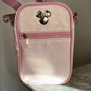 Pink Glitter DISNEY Crossbody Bag